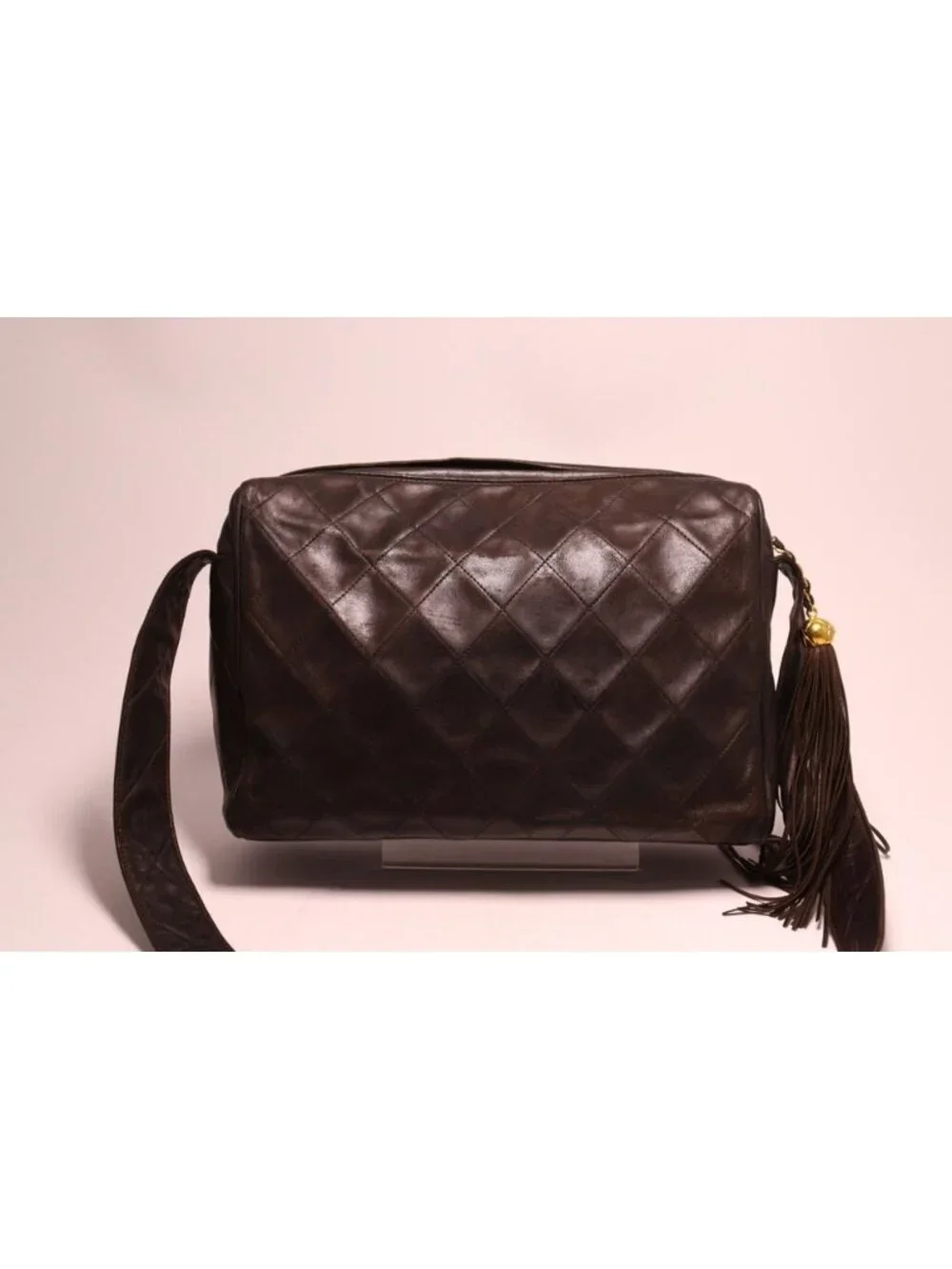 Chanel Lambskin Quilted Shoulder Bag